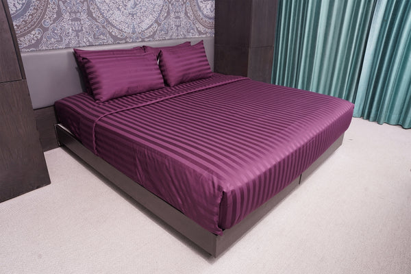 Crown Jewel Duvet Cover, 500TC, Stripes