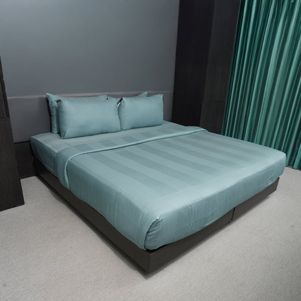 Smoke Blue Duvet Cover, 300TC