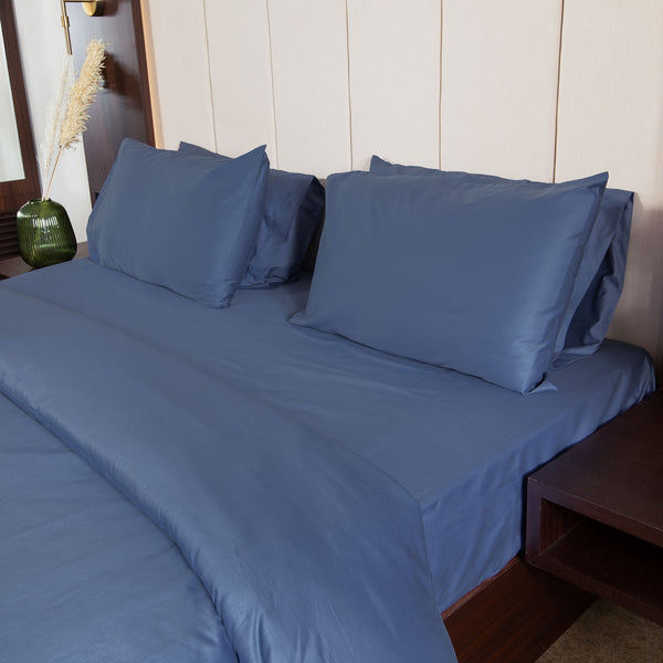 Colony Blue Pillow Cover, 500TC