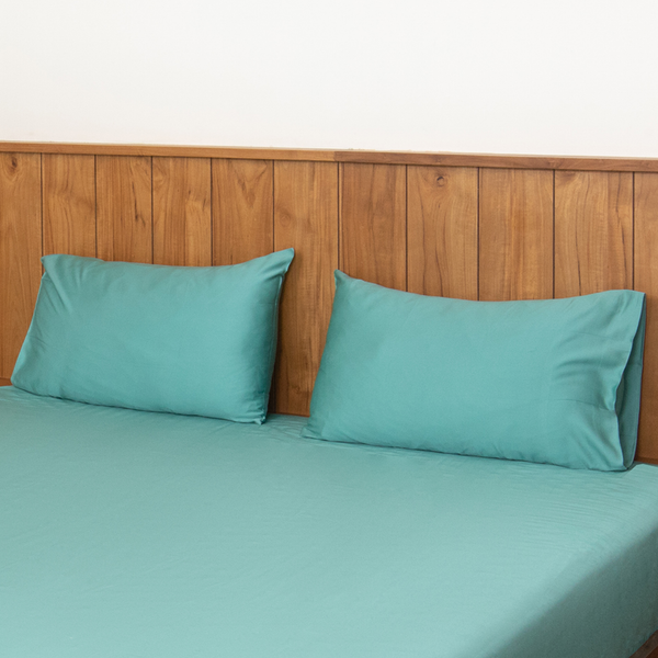 Dusty Turquoise Pillow Cover, 300TC