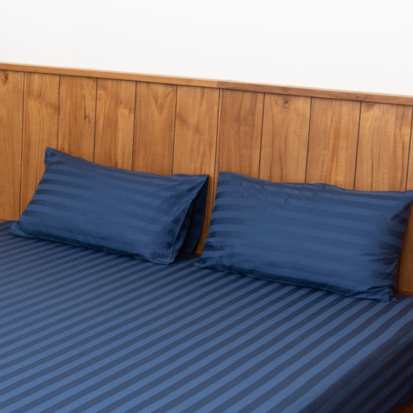 Navy Blue Pillow Cover, 700TC