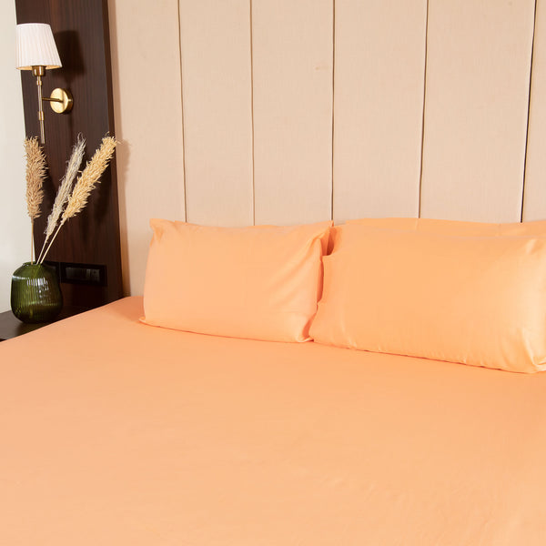 Peach Cobbler, 300TC Bedsheet Set