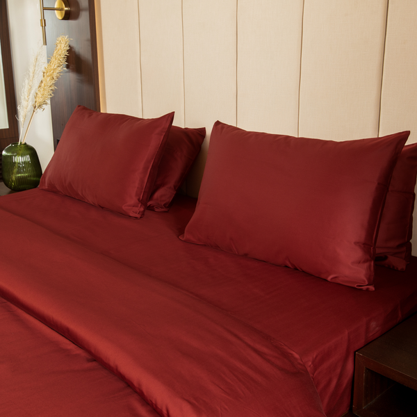 Red Pear Pillow Cover, 500TC