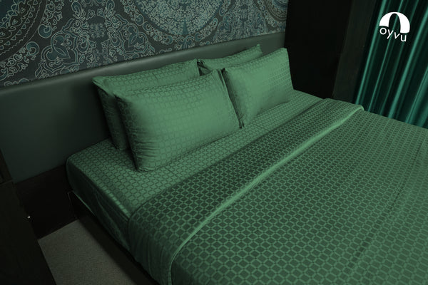 Malachite Green Pillow Cover, 400TC