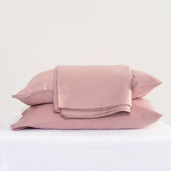 Wood Rose Pillow Cover, 300TC